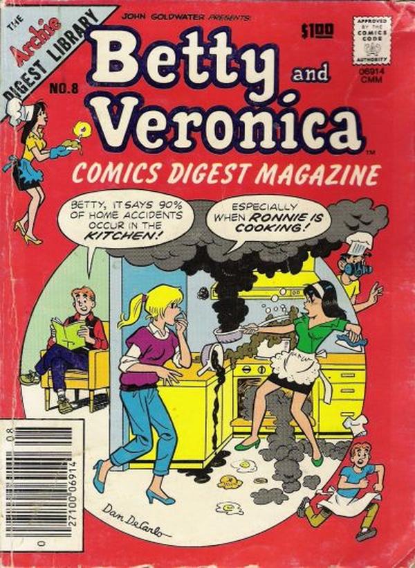 Betty and Veronica Comics Digest Magazine #8