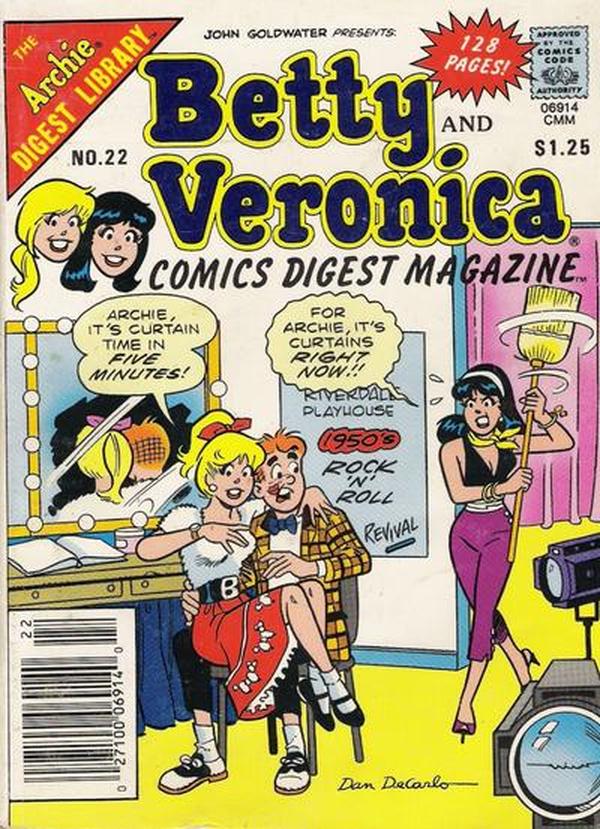 Betty and Veronica Comics Digest Magazine #22