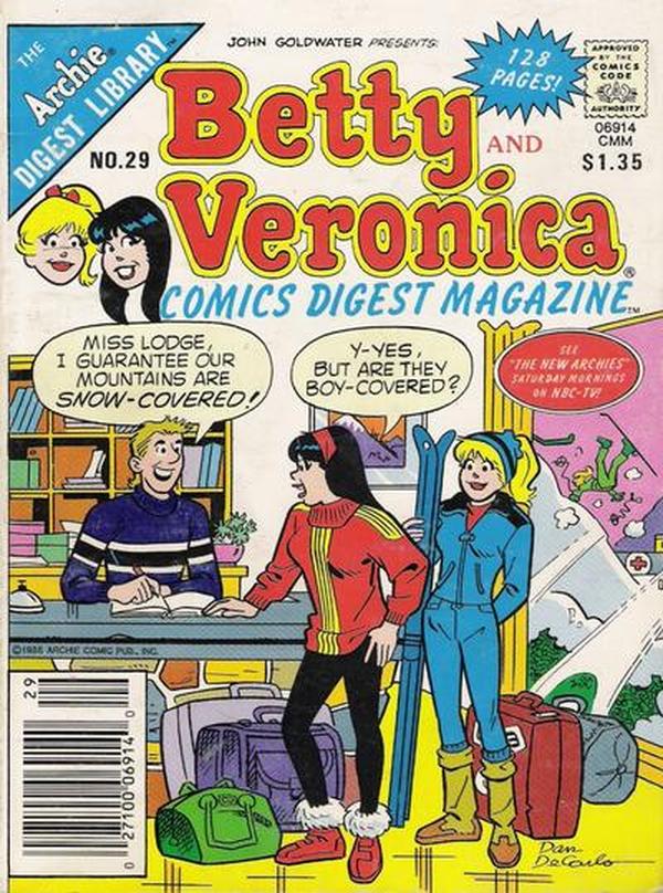 Betty and Veronica Comics Digest Magazine #29