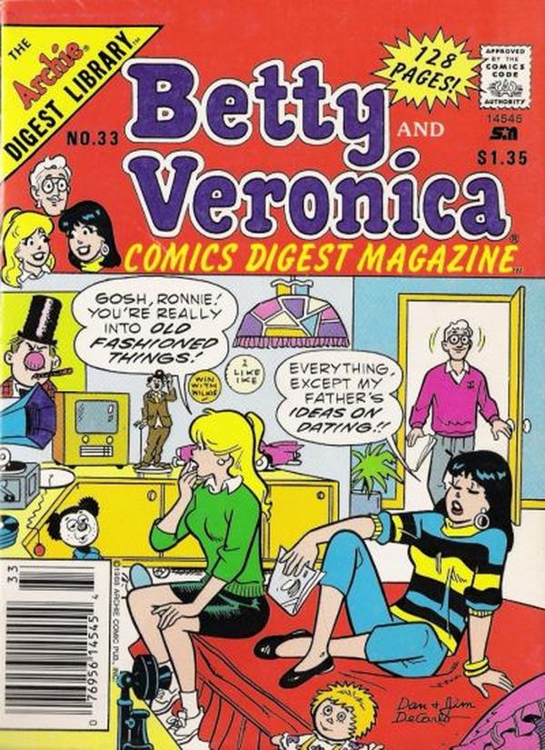 Betty and Veronica Comics Digest Magazine #33