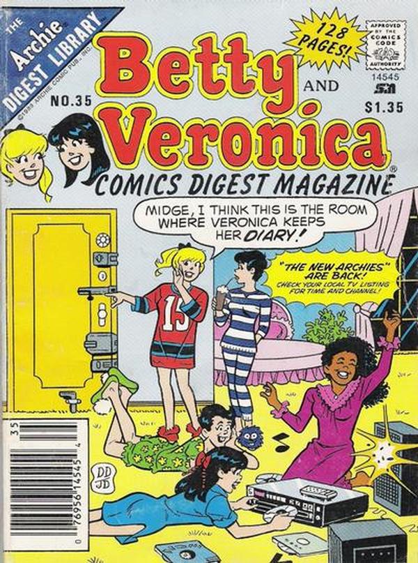 Betty and Veronica Comics Digest Magazine #35