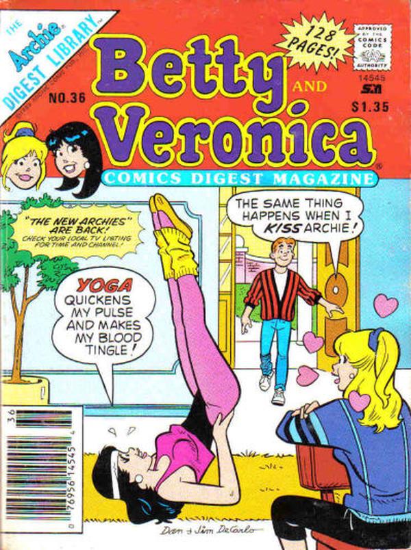 Betty and Veronica Comics Digest Magazine #36