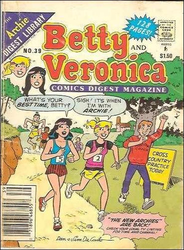 Betty and Veronica Comics Digest Magazine #39