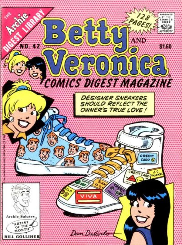 Betty and Veronica Comics Digest Magazine #42 cover