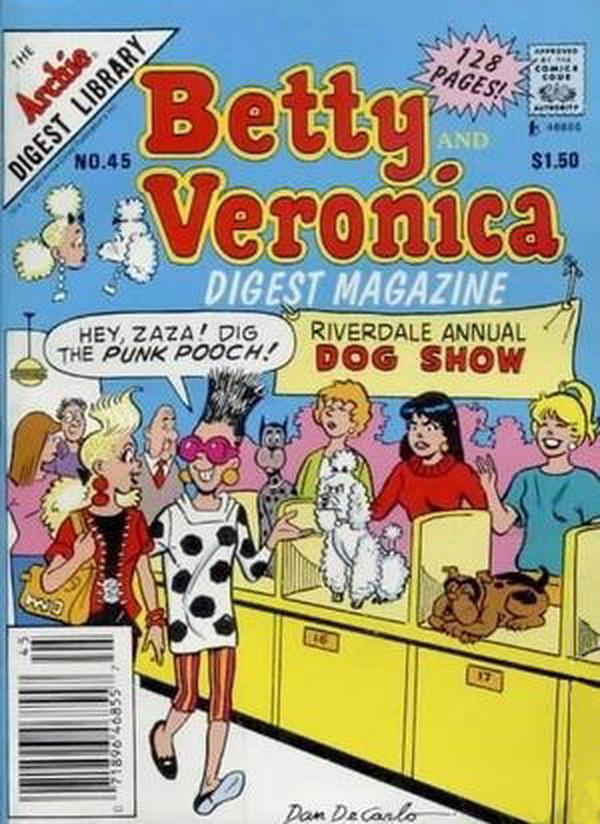 Betty and Veronica Comics Digest Magazine #45