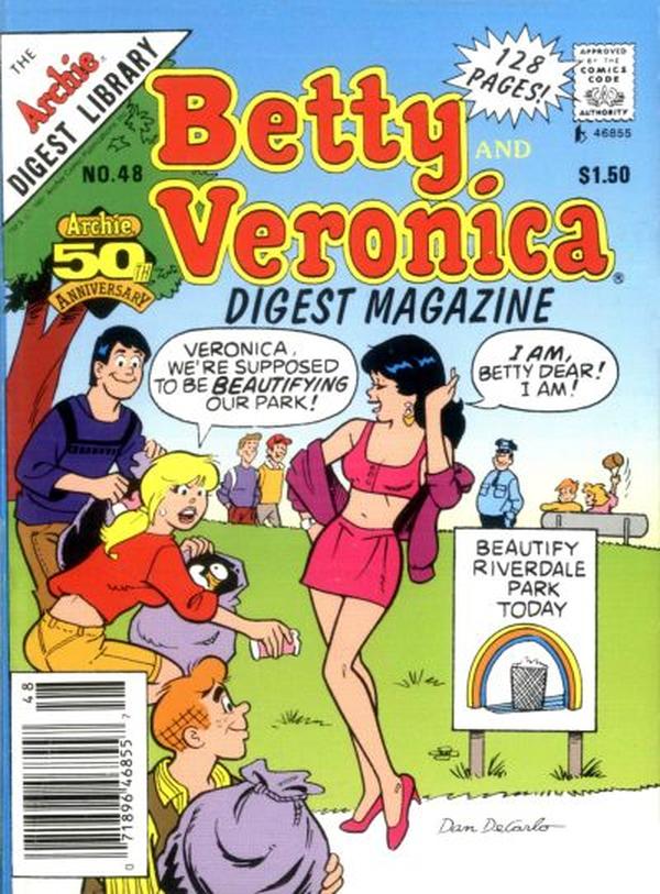 Betty and Veronica Comics Digest Magazine #48