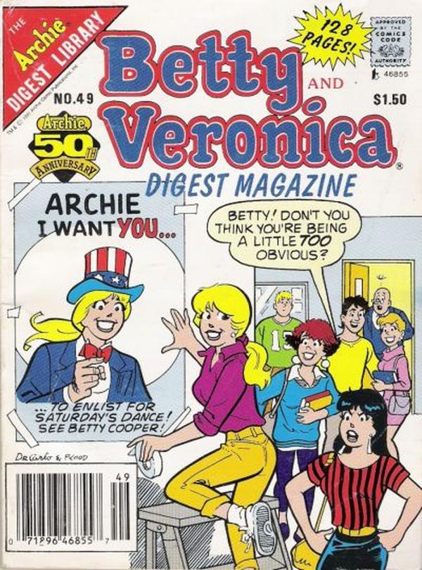 Betty and Veronica Comics Digest Magazine #49