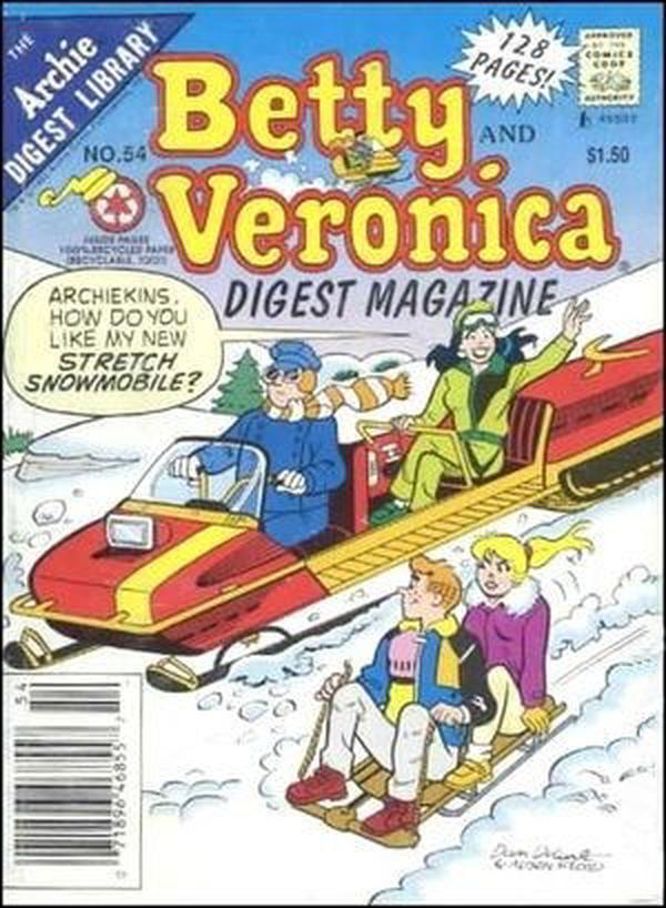Betty and Veronica Comics Digest Magazine #54