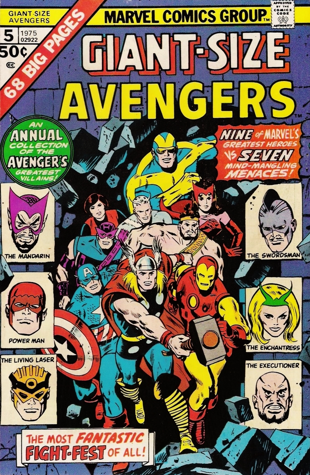 Giant-Size Avengers #5 cover