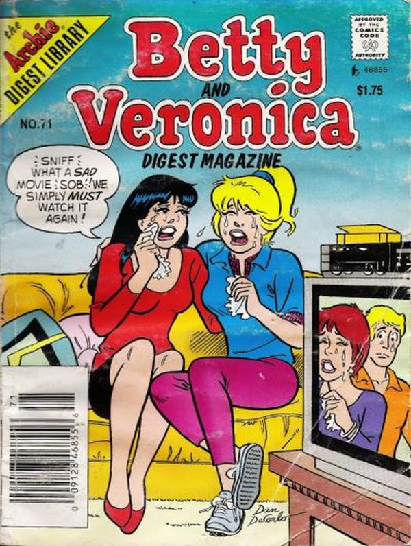 Betty and Veronica Comics Digest Magazine #71
