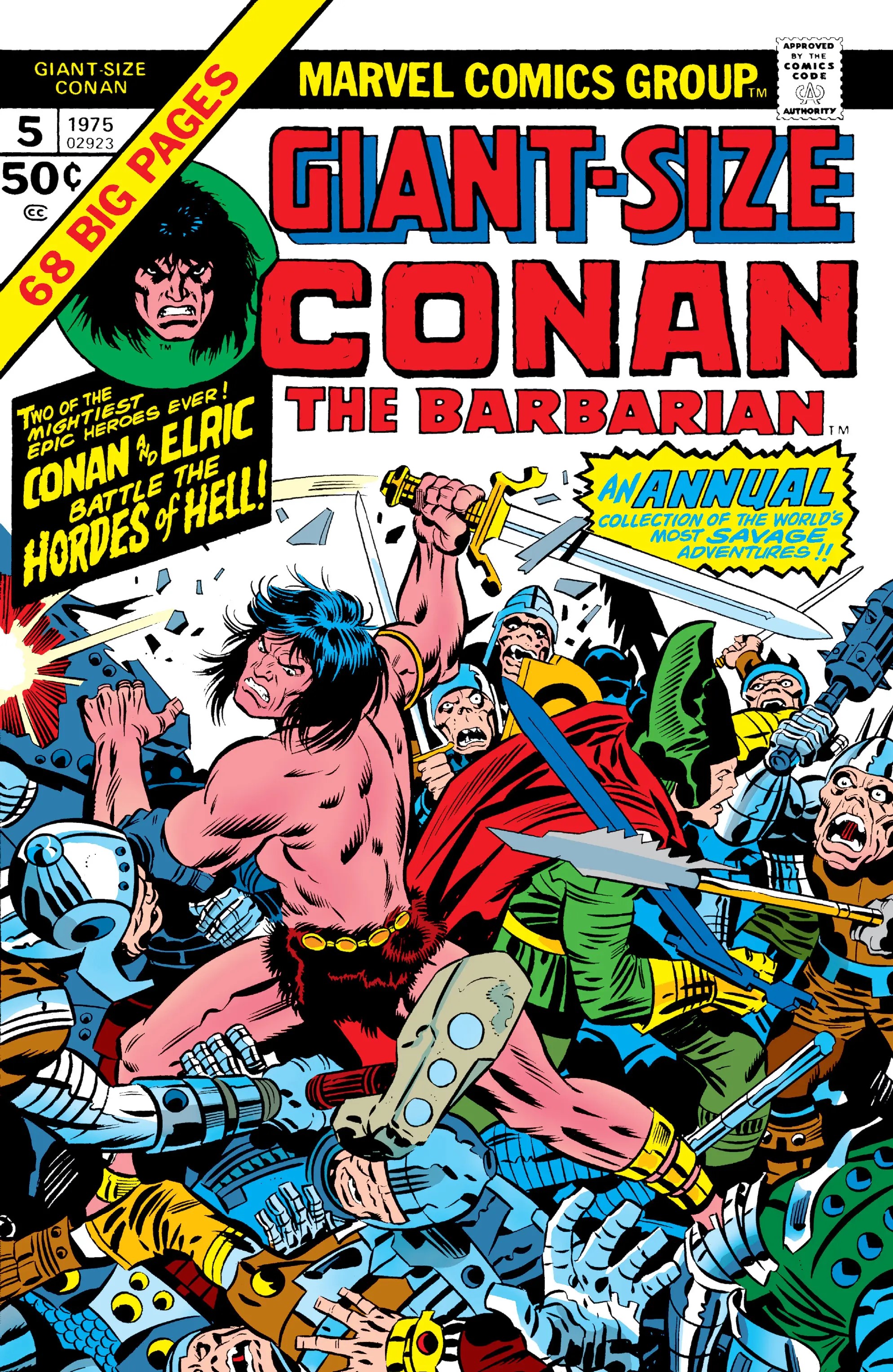 Giant-Size Conan #5 cover