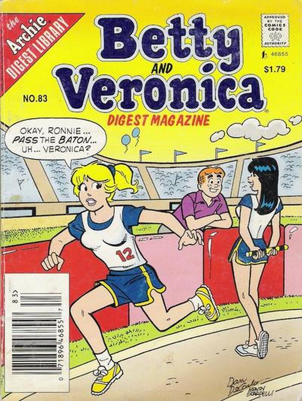 Betty and Veronica Comics Digest Magazine #83 cover