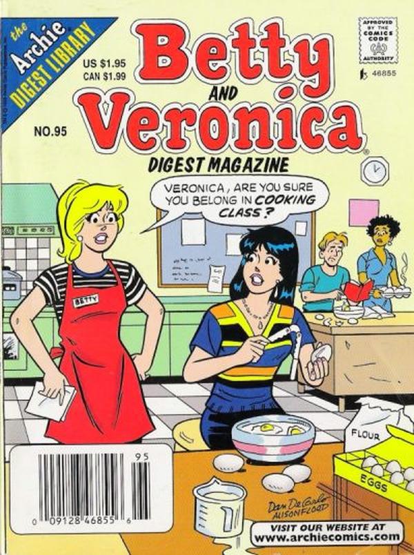 Betty and Veronica Comics Digest Magazine #95