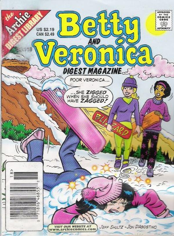 Betty and Veronica Comics Digest Magazine #118 cover