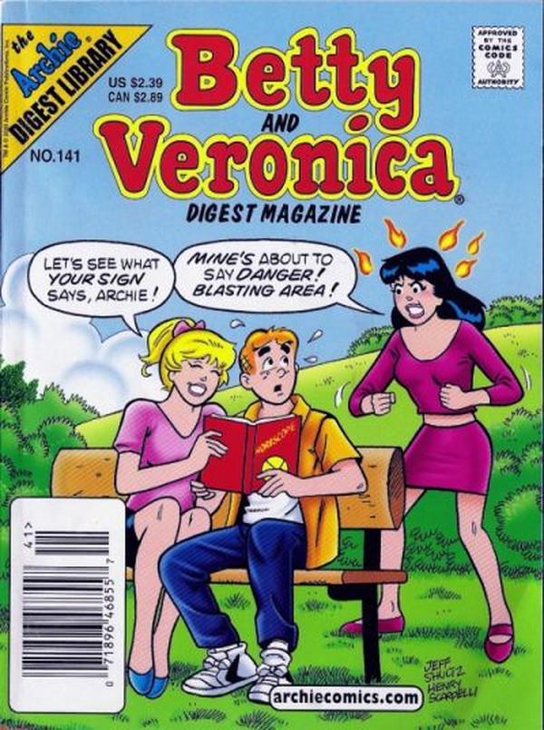 Betty and Veronica Comics Digest Magazine #141