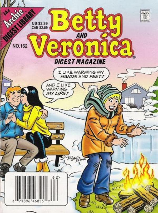 Betty and Veronica Comics Digest Magazine #162 cover