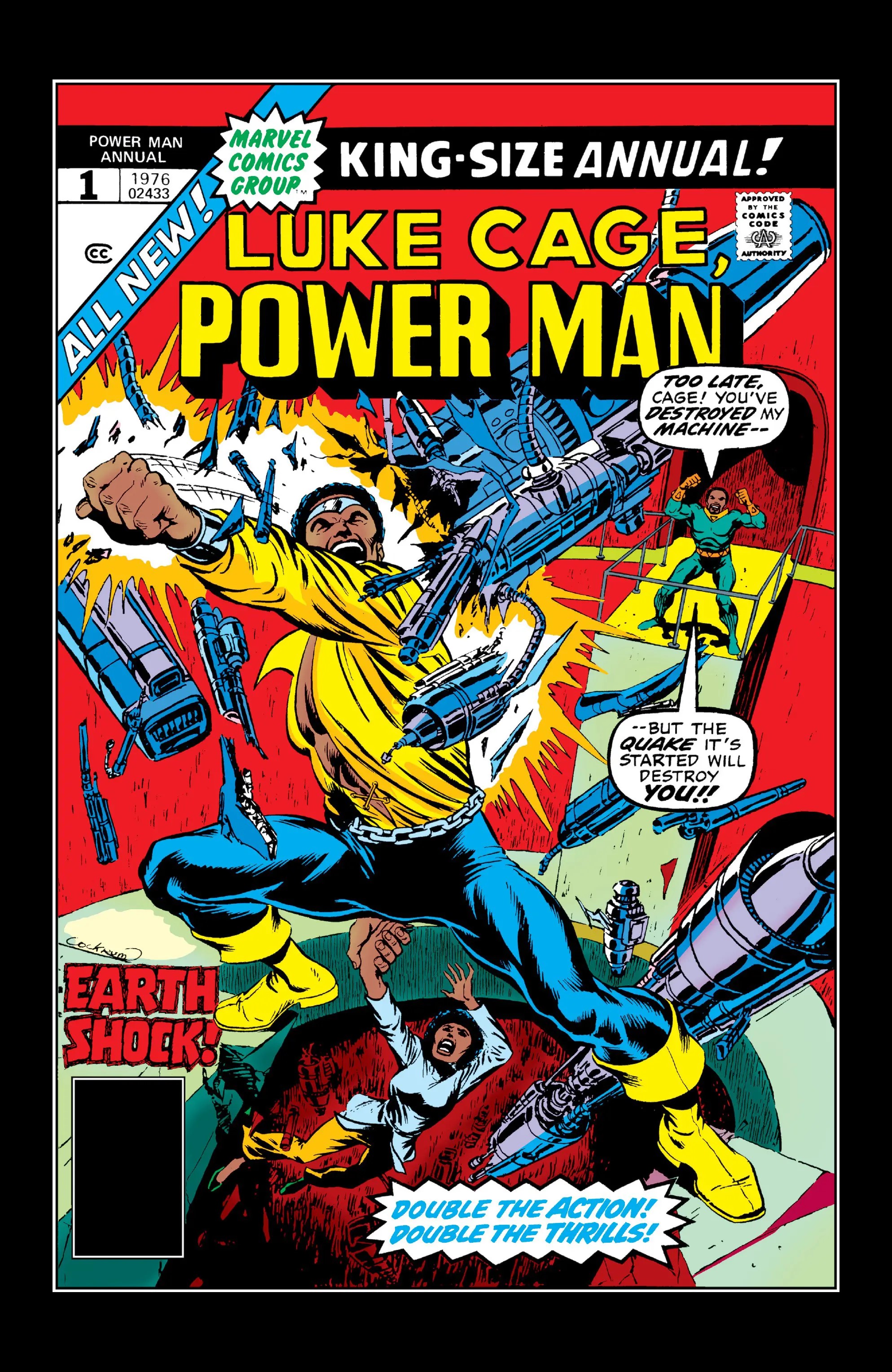 Power Man Annual #1 cover