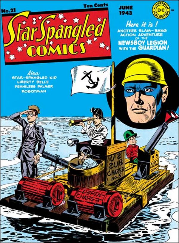 Star Spangled Comics #21 cover