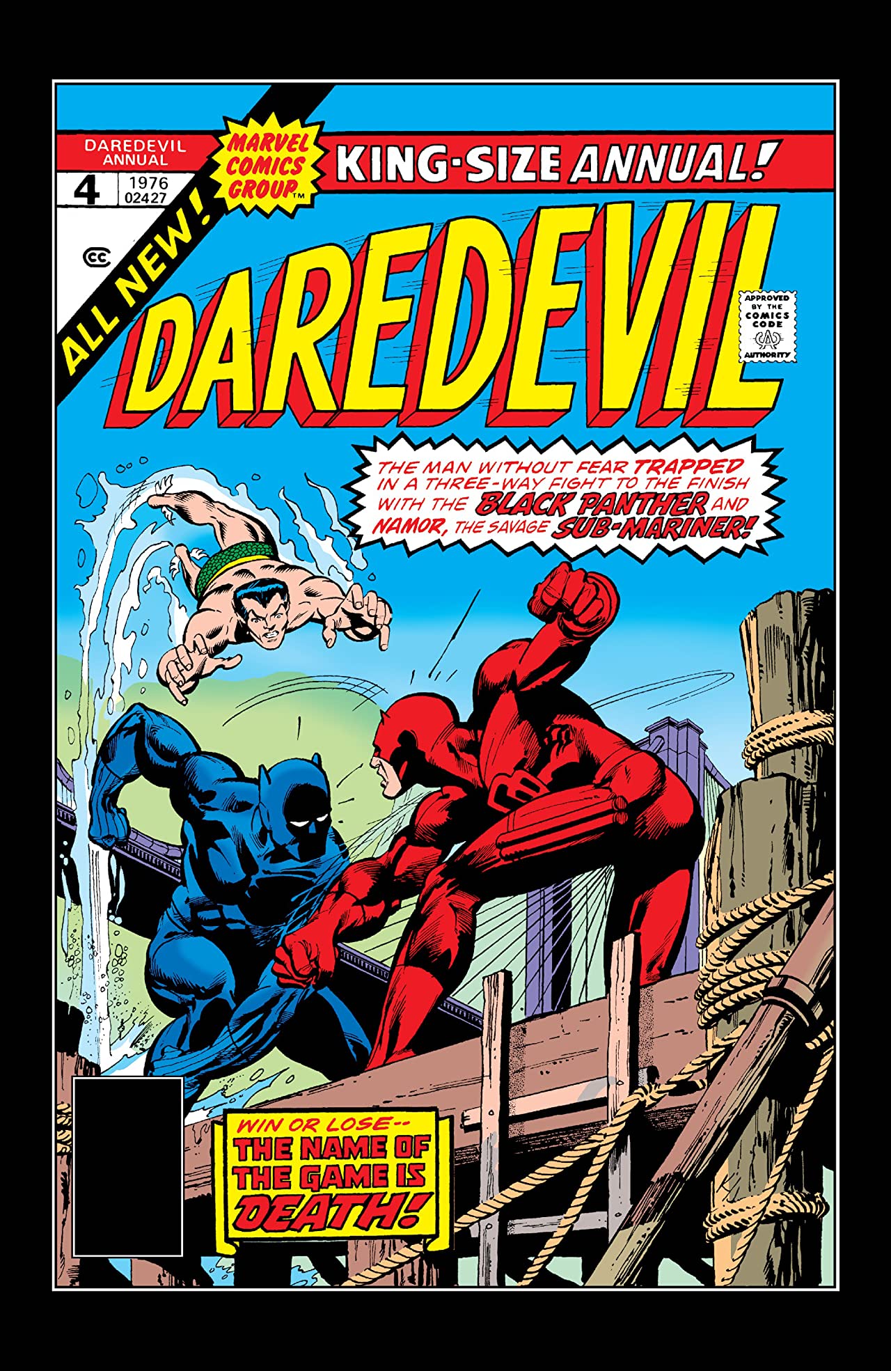 Daredevil Annual #4 cover