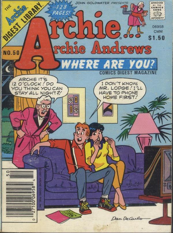 Archie... Archie Andrews, Where Are You? Comics Digest Magazine #50
