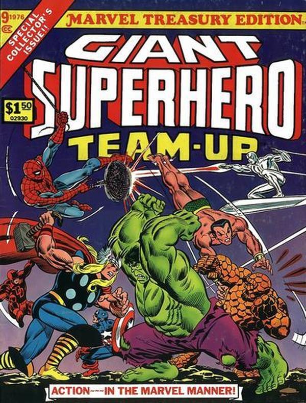 Marvel Treasury Edition #9 cover