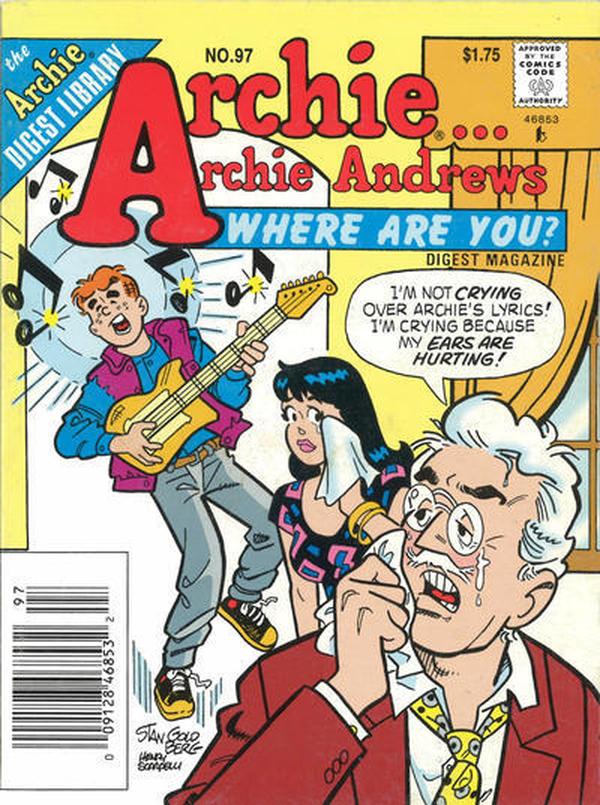 Archie... Archie Andrews, Where Are You? Comics Digest Magazine #97