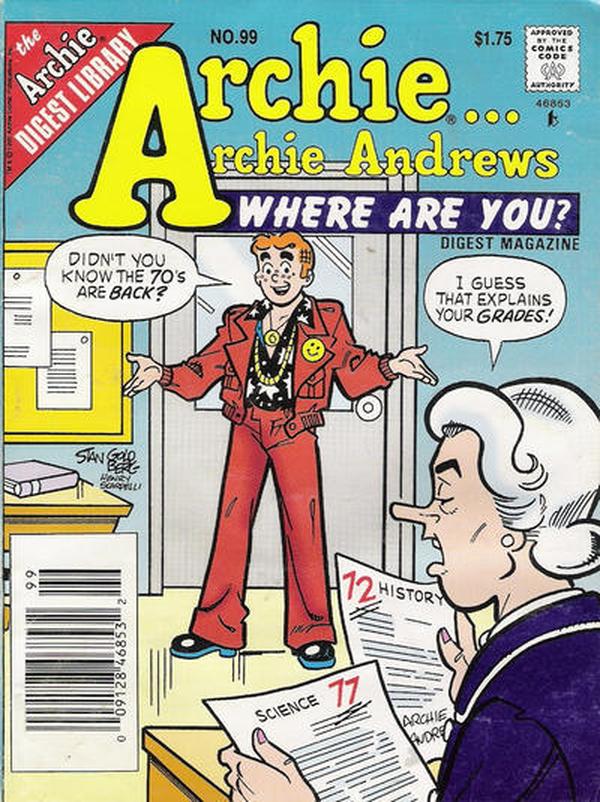 Archie... Archie Andrews, Where Are You? Comics Digest Magazine #99