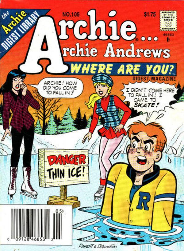 Archie... Archie Andrews, Where Are You? Comics Digest Magazine #105