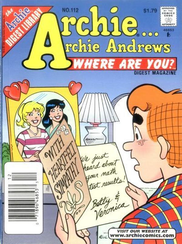 Archie... Archie Andrews, Where Are You? Comics Digest Magazine #112