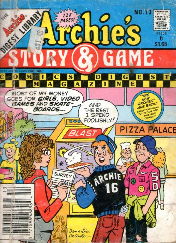 Archie's Story & Game Digest Magazine #13