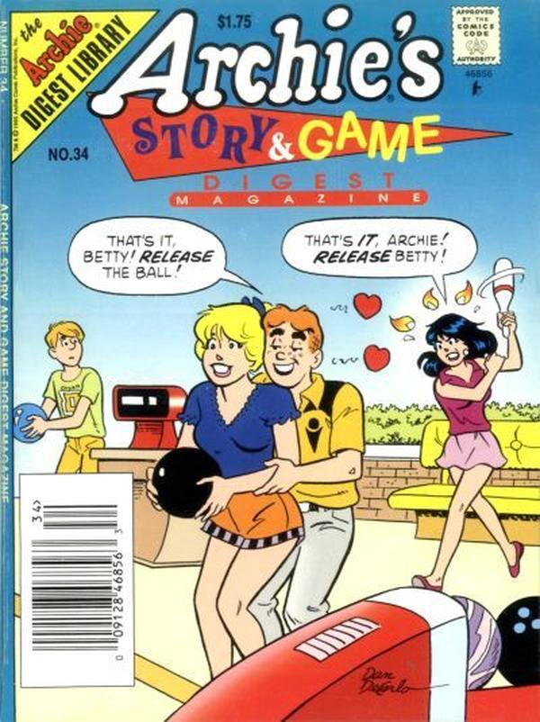 Archie's Story & Game Digest Magazine #34