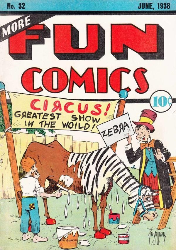 More Fun Comics #32 cover