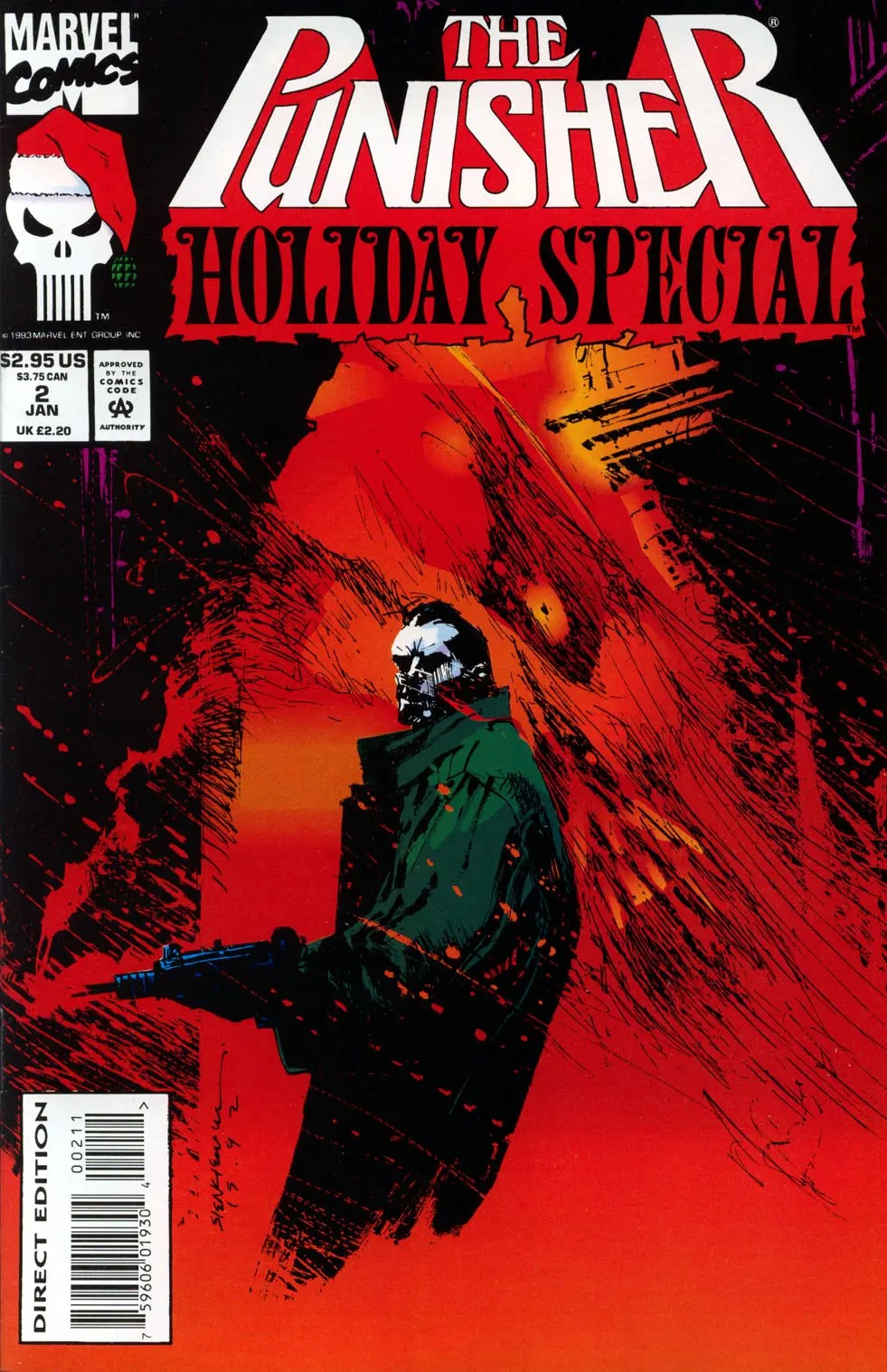 The Punisher Holiday Special #2 cover