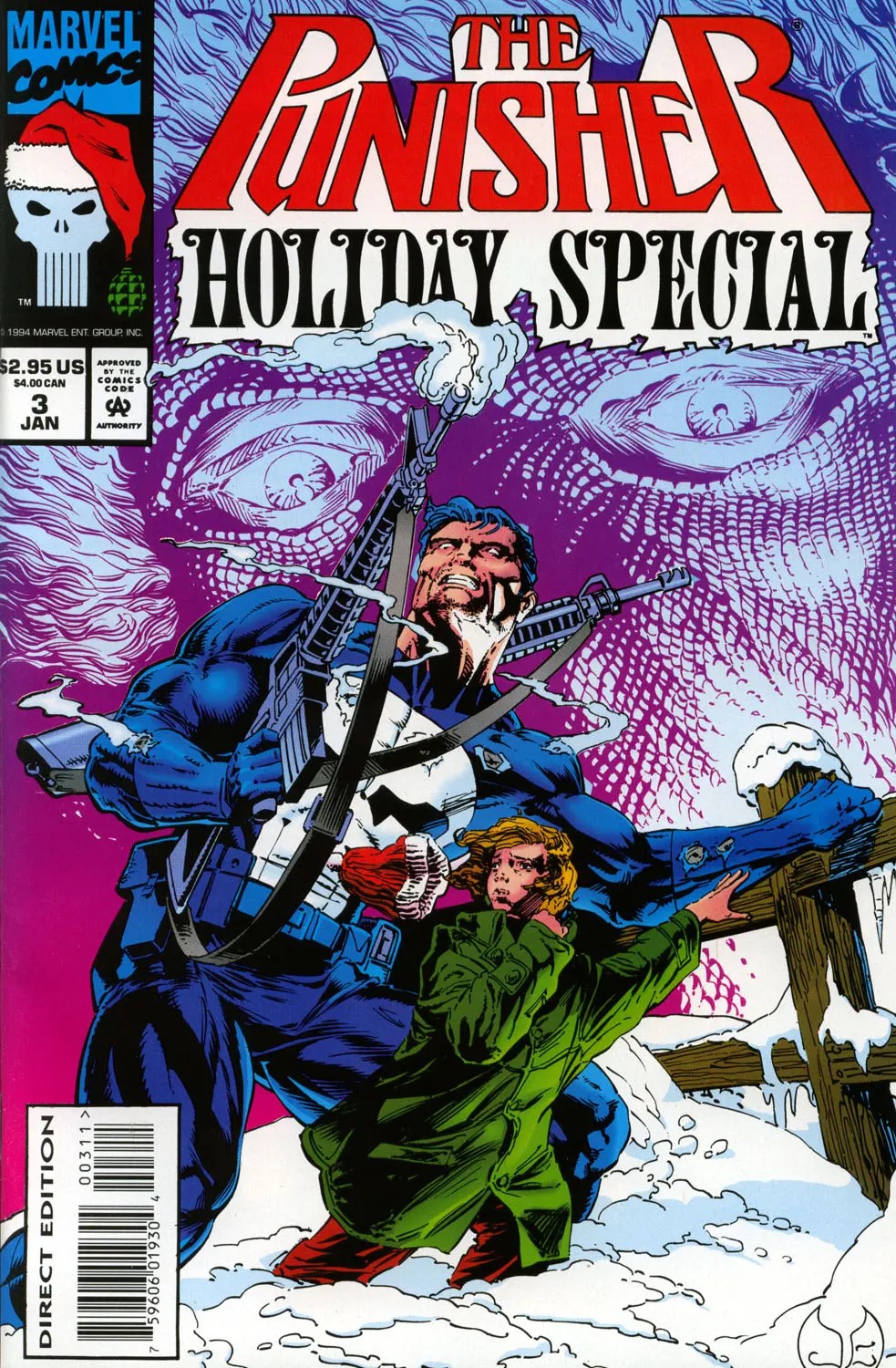 The Punisher Holiday Special #3 cover