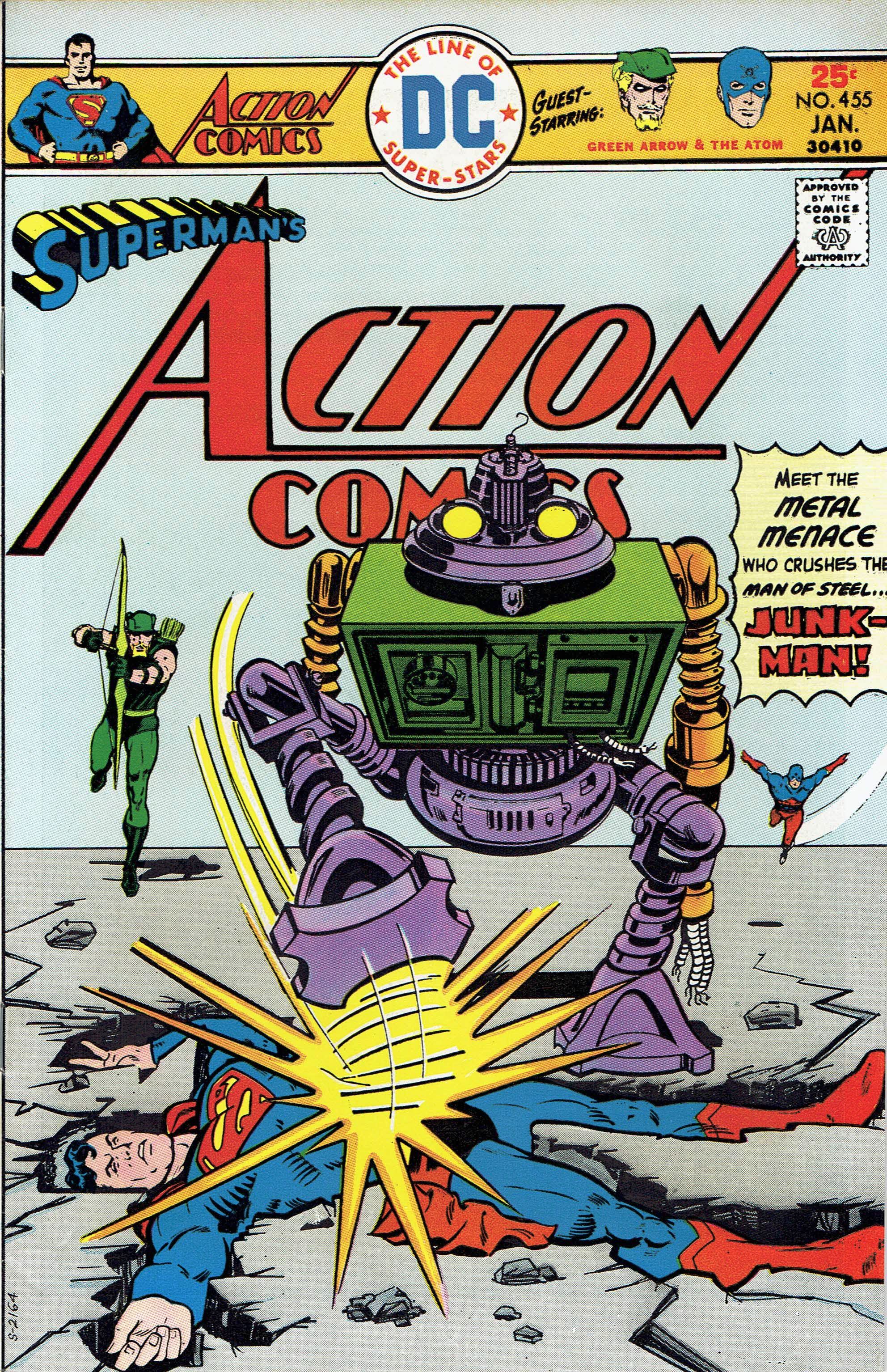 Action Comics #455 cover