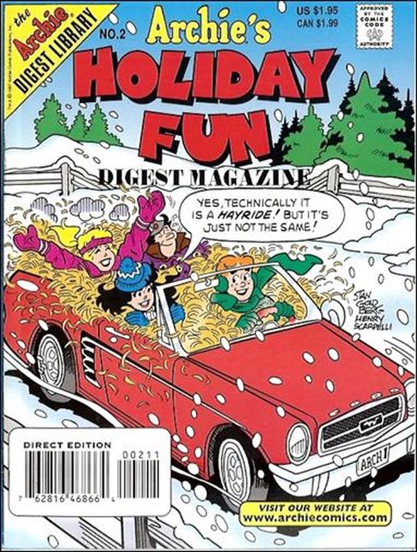 Archie's Holiday Fun Digest #2 cover