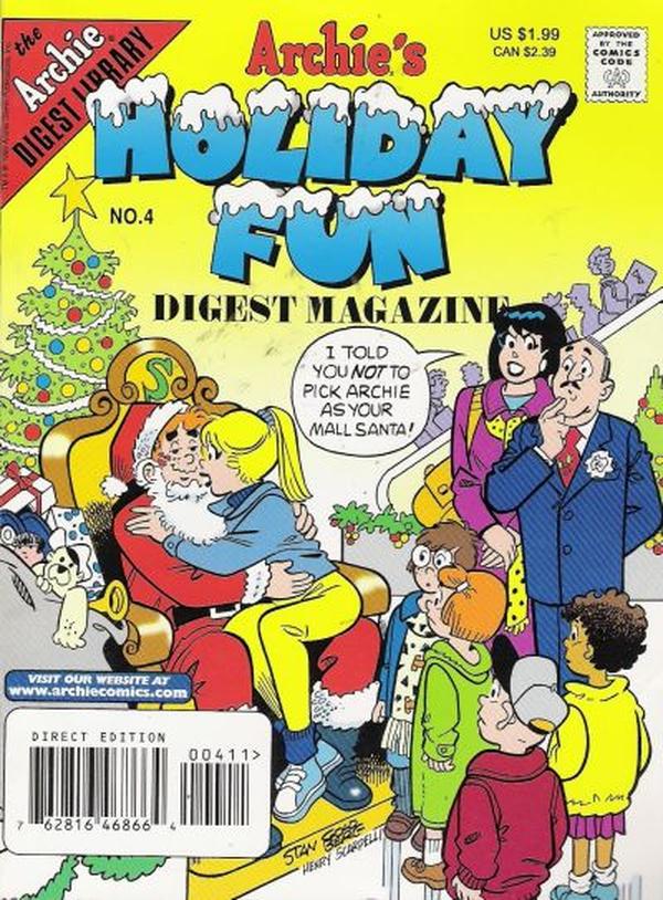 Archie's Holiday Fun Digest #4 cover