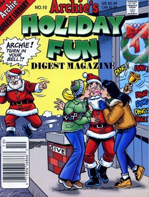 Archie's Holiday Fun Digest #10 cover