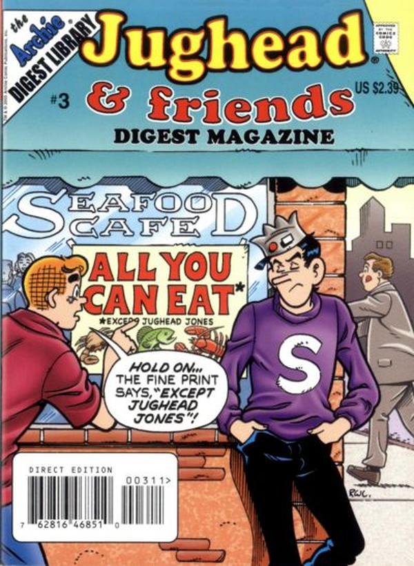 Jughead & Friends Digest Magazine #3 cover