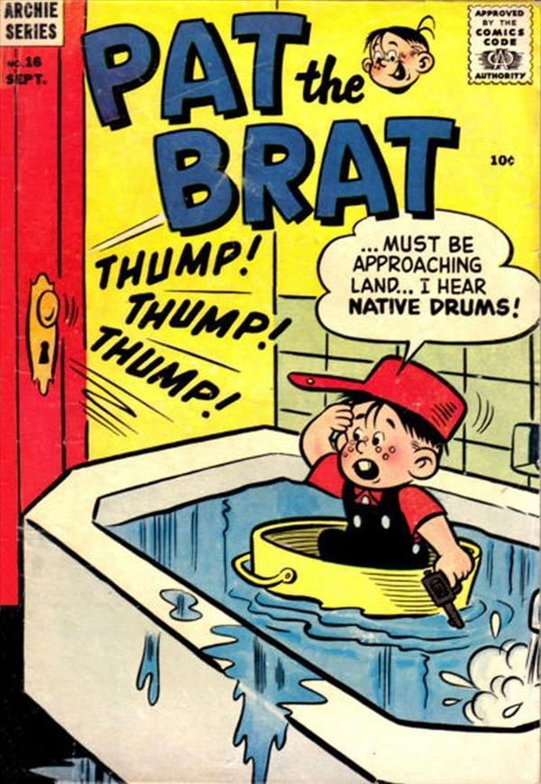 Pat the Brat #16 cover