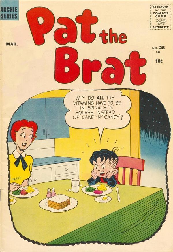 Pat the Brat #25 cover