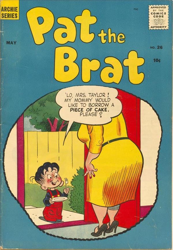 Pat the Brat #26 cover
