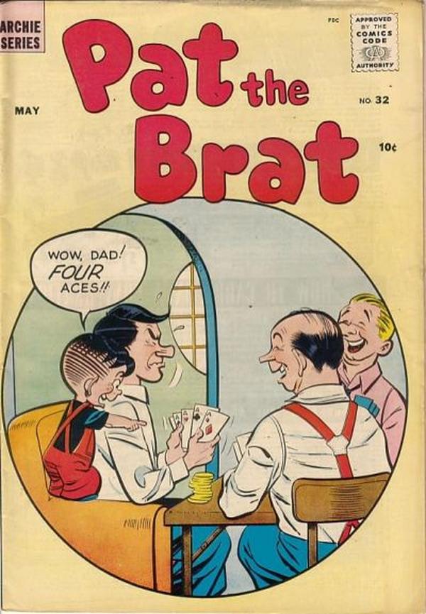 Pat the Brat #32 cover