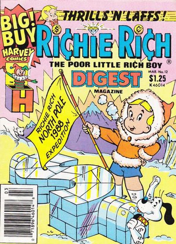 Richie Rich Digest Magazine #12
