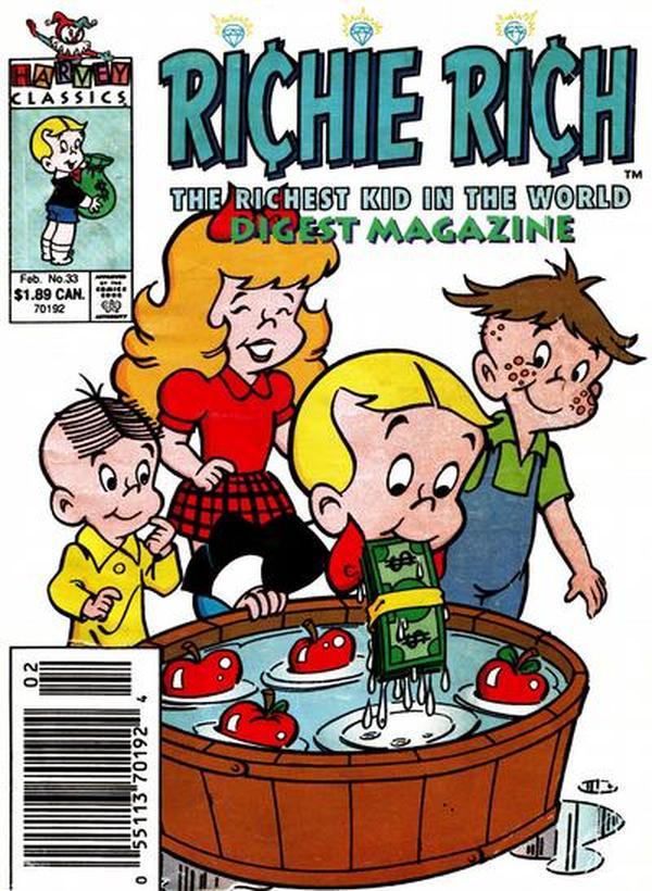 Richie Rich Digest Magazine #33