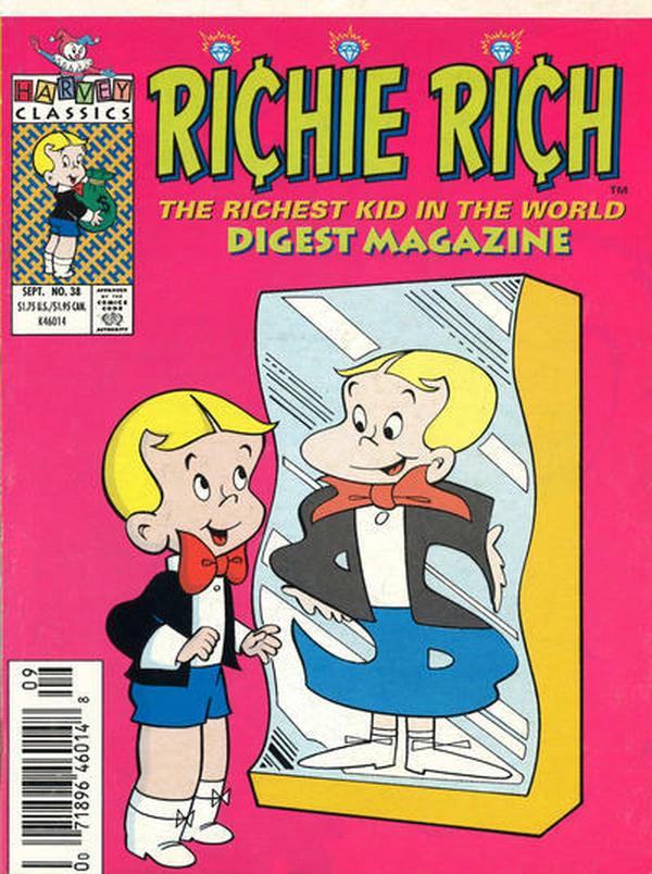 Richie Rich Digest Magazine #38 cover