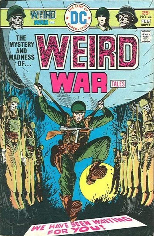 Weird War Tales #44 cover