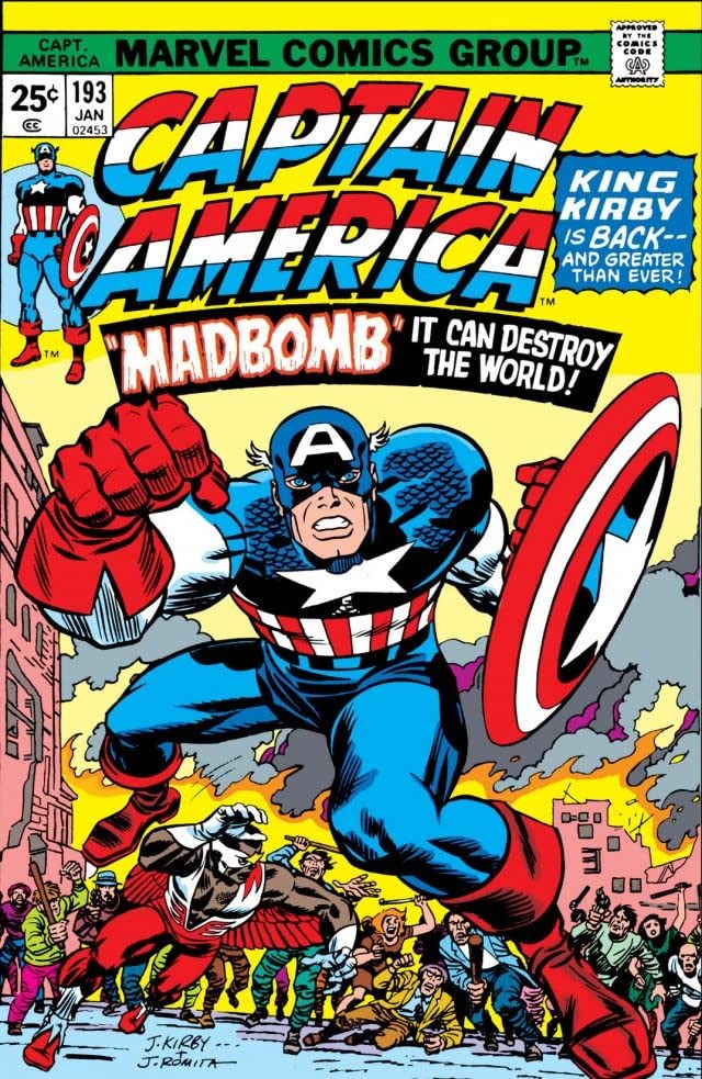 Captain America #193 cover