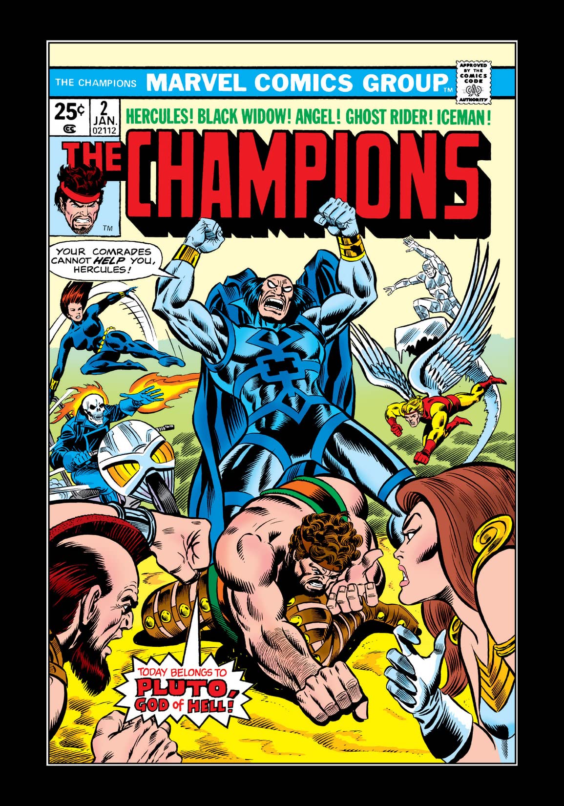 The Champions #2 cover