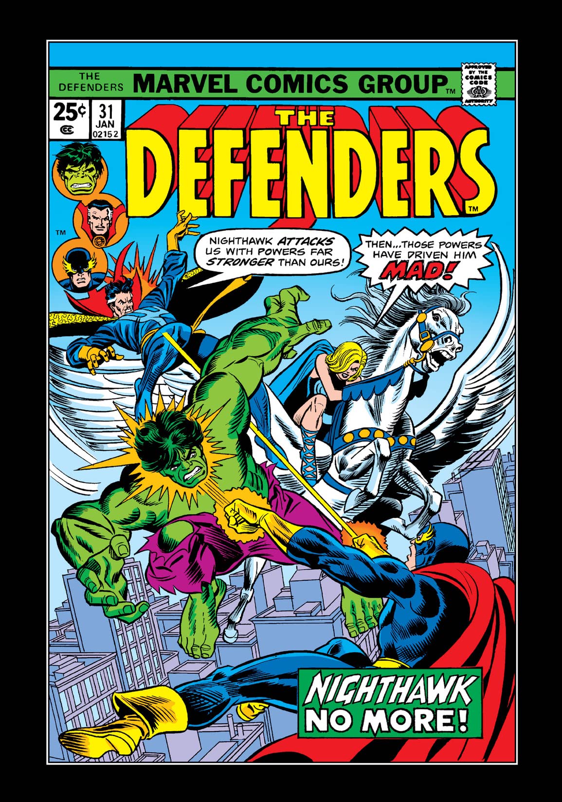 The Defenders #31 cover